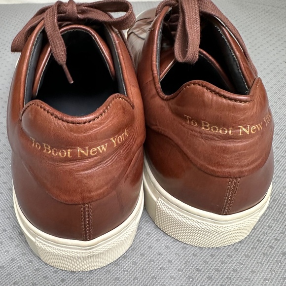 To Boot New York Adam Derrick Leather Sneaker Size 9 - Picture 8 of 12
